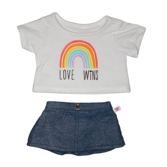 Build a bear Shirt and shorts accessories - Picture 1 of 5